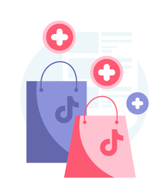 Schritt 1: Wählen Sie Ihre TikTok-Marketing-Pakete aus - Illustration des ersten Schritts